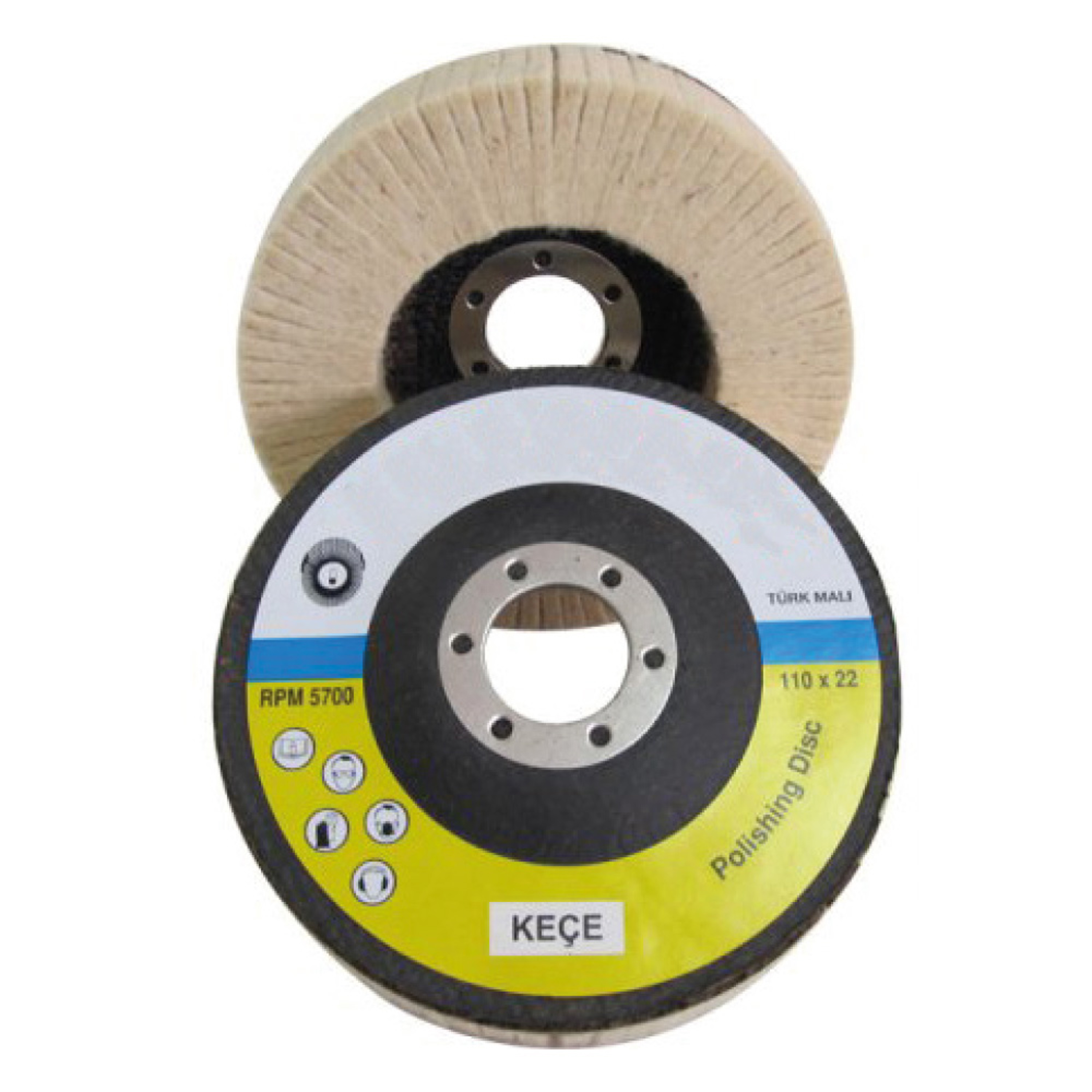 110 x 22 Mop Keçe Disk